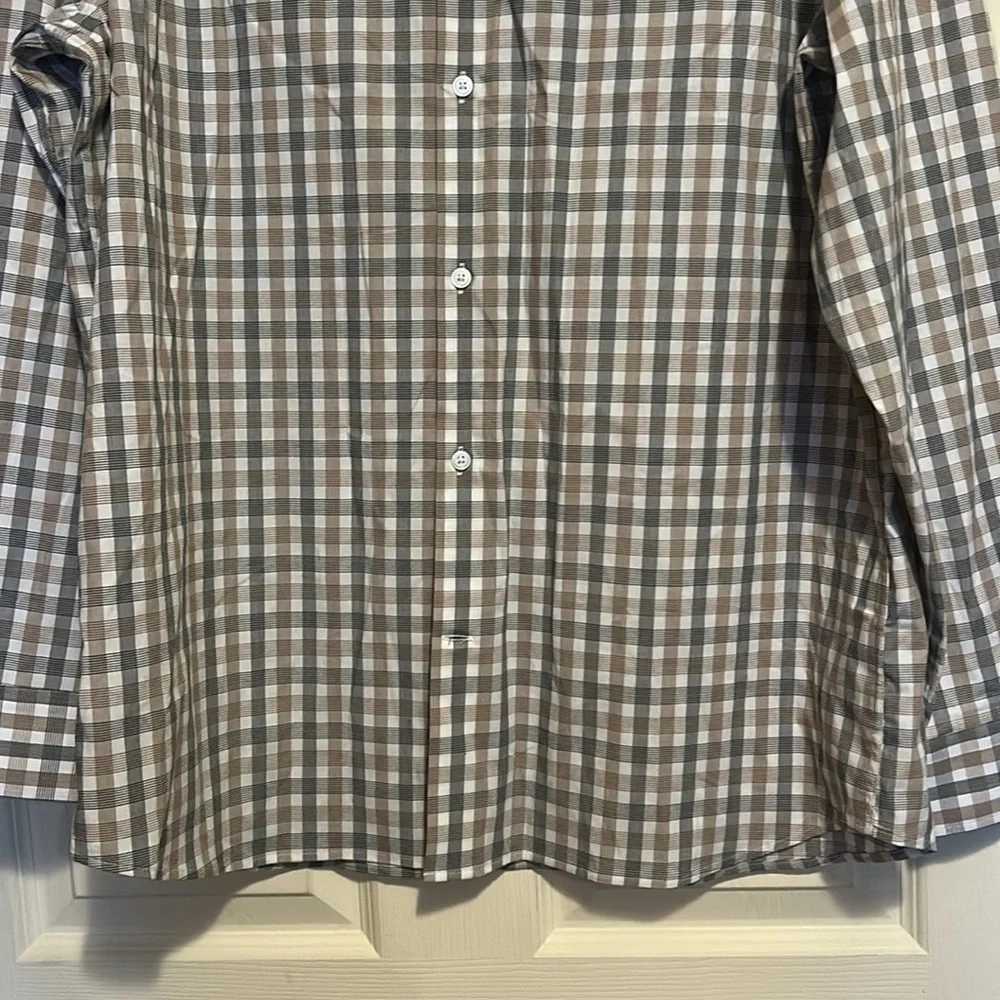 Banana Republic Long Sleeve Button Down Shirt Size XL Tan